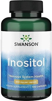 Фото Swanson Inositol 100 капсул