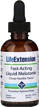 Фото Life Extension Fast-Acting Liquid Melatonin 59 мл