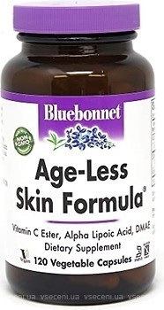 Фото Bluebonnet Nutrition Age-Less Skin Formula 120 капсул