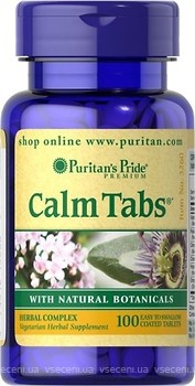 Фото Puritan's Pride Calm Tabs 100 таблеток