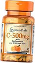 Фото Puritan's Pride Vitamin C 500 мг with Bioflavonoids & Rose Hips 30 таблеток