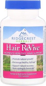 Фото RidgeCrest Herbals Hair ReVive 120 капсул