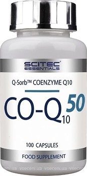 Фото Scitec Essentials CO-Q10 50 мг 100 капсул