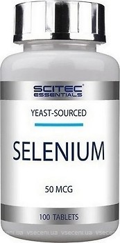 Фото Scitec Essentials Selenium 100 таблеток