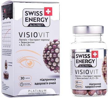 Фото Swiss Energy Visiovit 30 капсул