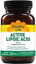Фото Country Life Active Lipoic Acid 300 мг 60 таблеток