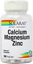 Фото Solaray Calcium Magnesium Zinc 100 капсул
