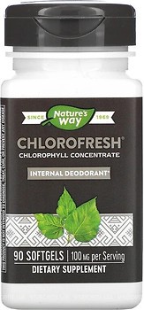 Фото Nature's Way Chlorofresh 90 капсул