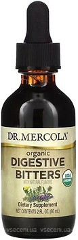 Фото Dr. Mercola Organic Digestive Bitters With Natural Flavors 60 мл (MCL03358)