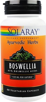 Фото Solaray Boswellia 450 мг 60 капсул