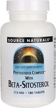 Фото Source Naturals Phytosterol Complex with Beta-Sitosterol 180 таблеток