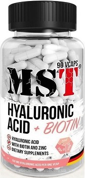 Фото MST Nutrition Hyaluronic Acid + Biotin 90 капсул