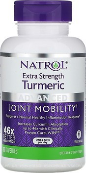 Фото Natrol Turmeric 60 капсул