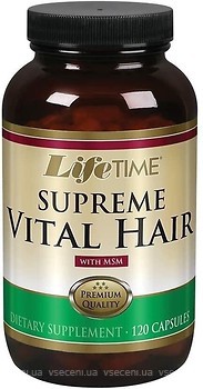 Фото Lifetime Supreme Vital Hair 120 капсул