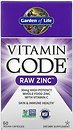 Фото Garden of Life Vitamin Code RAW Zinc 60 капсул (GOL11652)