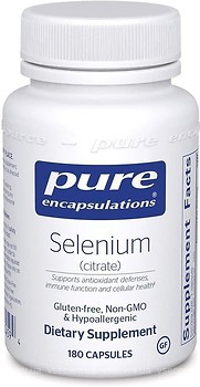 Фото Pure Encapsulations Selenium Citrate 180 капсул