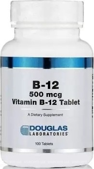 Фото Douglas Laboratories Vitamin B-12 500 мкг 100 таблеток