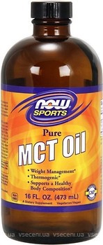 Фото Now Foods MCT Oil 473 мл