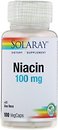 Фото Solaray Niacin 100 мг 100 капсул (SOR04359)