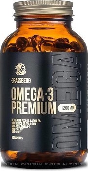 Фото Grassberg Omega-3 Premium 1200 мг 90 капсул