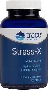 Фото Trace Minerals Stress-X 60 таблеток