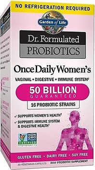 Фото Garden of Life Dr. Formulated Probiotics Once Daily Women's 50 Billion 30 капсул