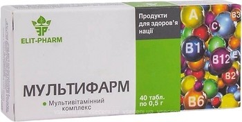 Фото Elit-Pharm Мультифарм 40 таблеток