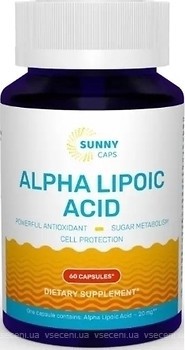 Фото Sunny Alpha-Lipoic Acid 60 капсул