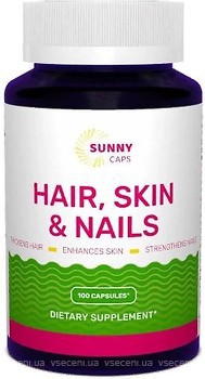 Фото Sunny Hair Skin And Nails 100 капсул