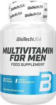 Фото BioTech Multivitamin for Men 60 таблеток