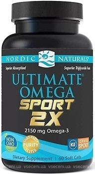 Фото Nordic Naturals Ultimate Omega Sport 2X 2150 мг 60 капсул