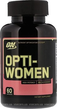Фото Optimum Nutrition Opti-Women 60 капсул