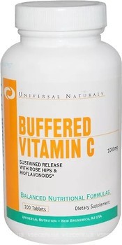 Фото Universal Nutrition Buffered Vitamin C 100 таблеток