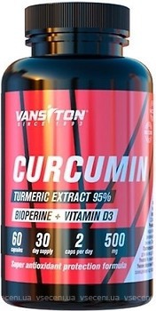 Фото Vansiton Curcumin 60 капсул