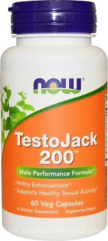 Фото Now Foods TestoJack 200 60 капсул (NOW02198)