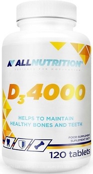 Фото All Nutrition Vitamin D3 4000 IU 120 таблеток