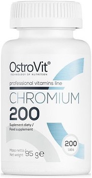 Фото OstroVit Chromium 200 мкг 200 таблеток