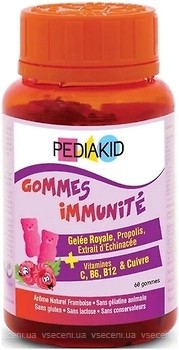 Фото Pediakid Immunite со вкусом ягод 60 таблеток