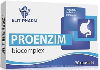 Фото Elit-Pharm Proenzim biocomplex 30 капсул