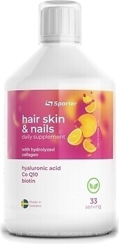 Фото Sporter Hair Skin & Nails со вкусом апельсина 500 мл