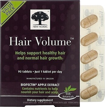 Фото New Nordic Hair Volume 30 таблеток