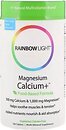 Фото Rainbow Light Magnesium Calcium + Food-Based Formula 180 таблеток