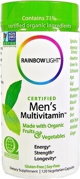 Фото Rainbow Light Men's Multivitamin 120 капсул