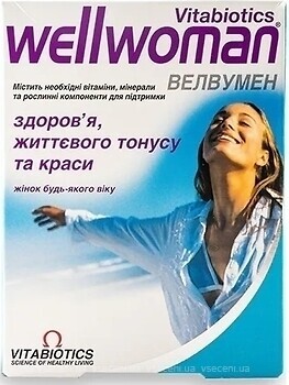 Фото Vitabiotics Wellwoman 30 таблеток