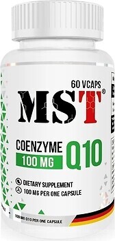 Фото MST Nutrition Coenzyme Q10 100 мг 60 капсул