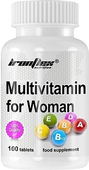 Фото Ironflex Nutrition Multivitamin for Women 100 таблеток