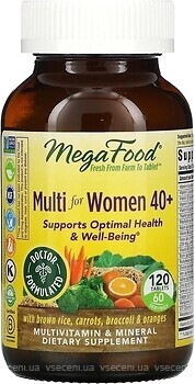 Фото MegaFood Multi for Women 40+ 120 таблеток
