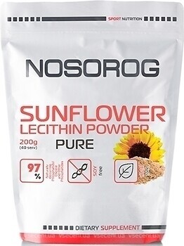 Фото Nosorog Sunflower Lecithin Powder 200 г