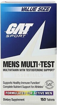 Фото GAT Sport Mens Multi + Test 150 таблеток