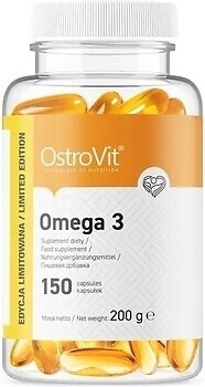 Фото OstroVit Omega 3 150 капсул